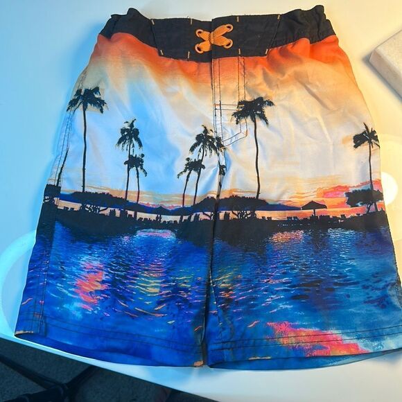 ART CLASS BOYS' SWIM SURF Beach UPF 50+ SUN PROTECTION SHORTS - Picture 1 of 7